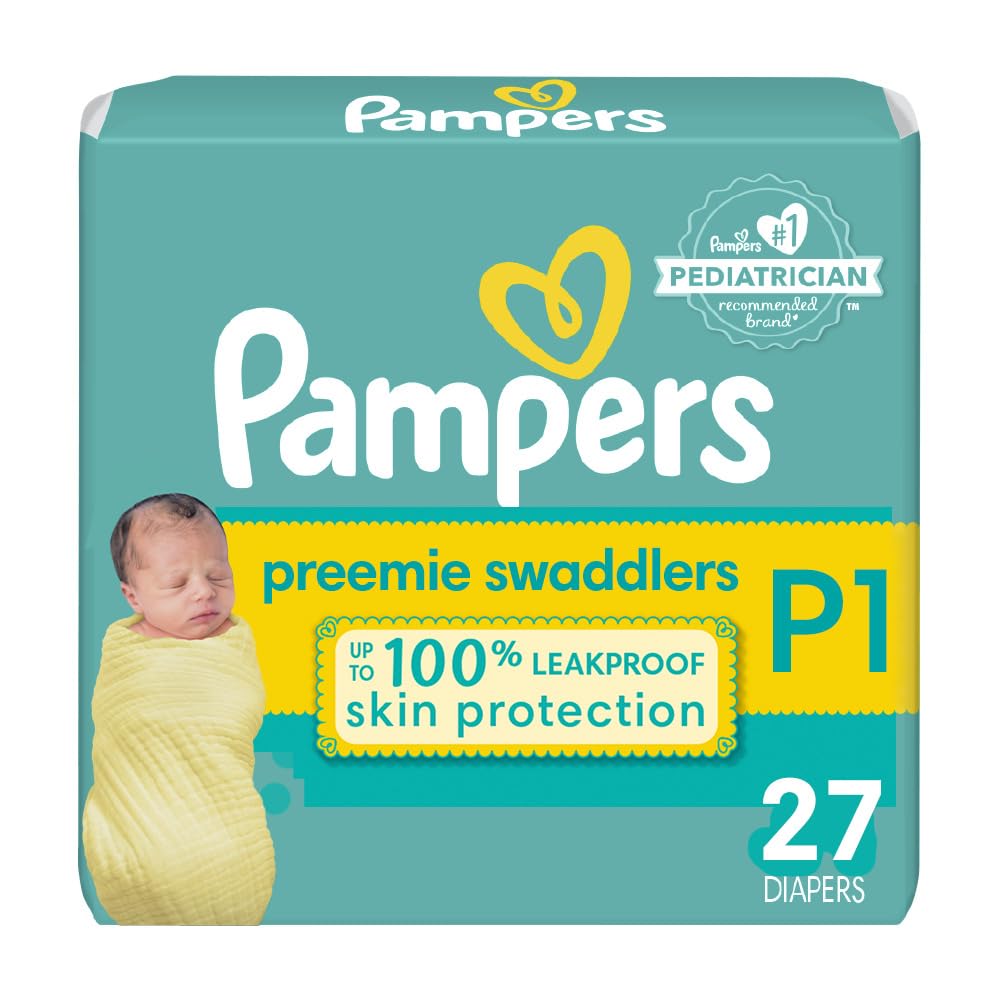 Pampers Baby Diapers - Swaddlers - Size 5, 132 Count, Ultra Absorbent Disposable Infant Diaper