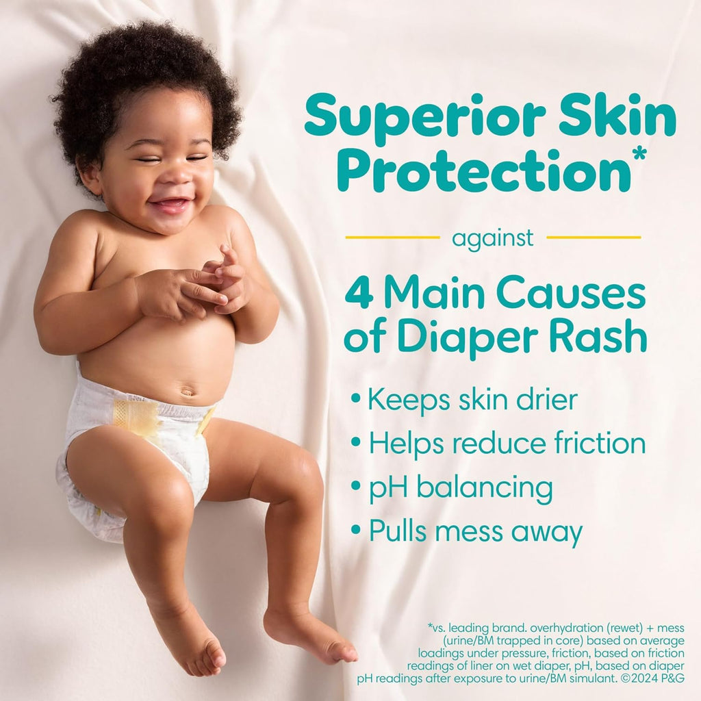 Pampers Baby Diapers - Swaddlers - Size 5, 132 Count, Ultra Absorbent Disposable Infant Diaper