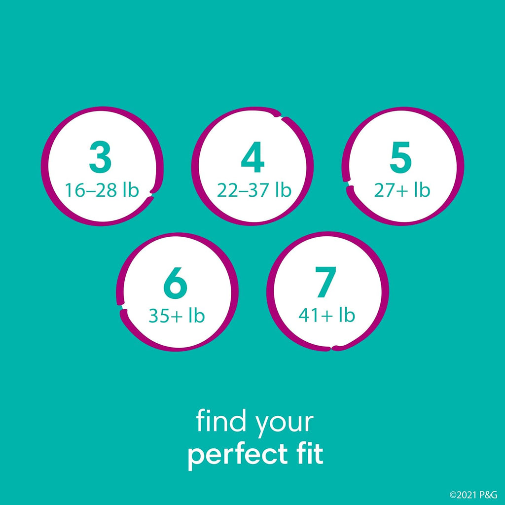 Pampers Diapers - Cruisers 360 - Size 5, 128 Count, Babyproof up to 100% Leakproof Pull-On Diaper